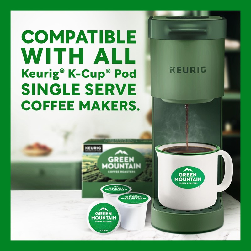 Green Mountain Coffee Roasters Breakfast Blend Decaf, Keurig Single Serve