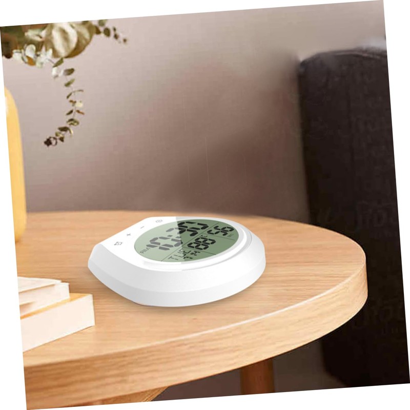 CORHAD Wall Clock for Bathroom Non-Ticking Accurate Timekeeping for Kitchen