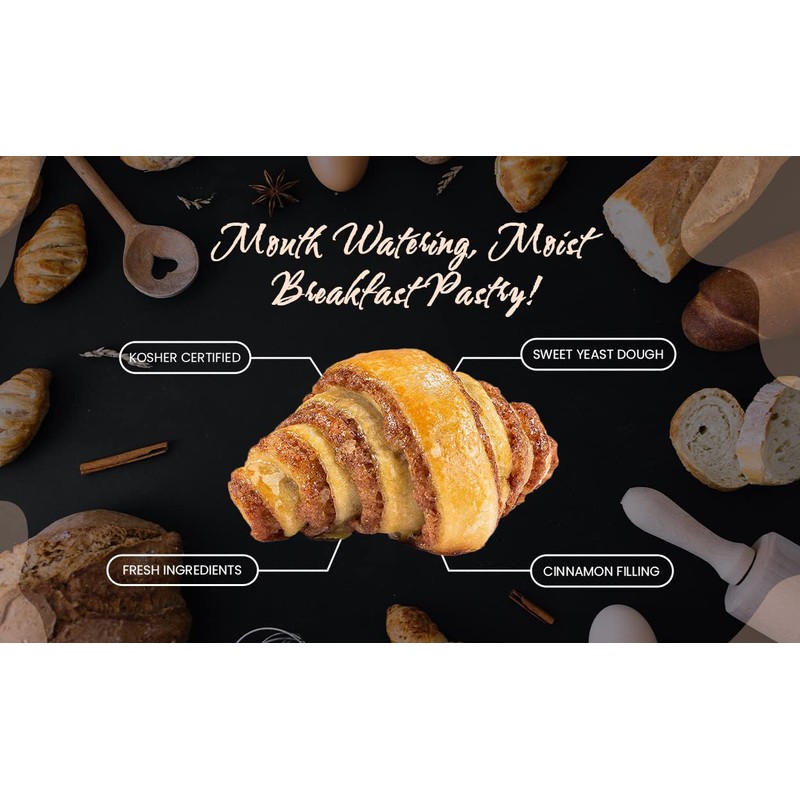 Cinnamon Rolls | Cinnamon Buns | Breakfast Pastry | Rugelach