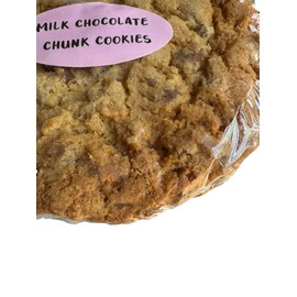 Ruth’s Milk Chocolate Chunk Cookies 1 Dozen – Gourmet Baked Treats | Delicious Gift with The Finest Ingredients | Guaranteed to Arrive Fresh