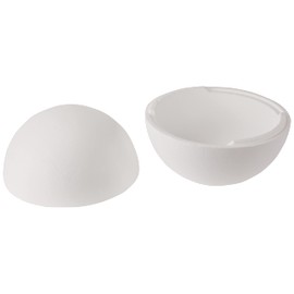 Glorex White Polystyrene Ball Separable Various Sizes, 30 cm