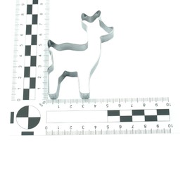 BekkiB - Deer Cookie Cutter – Approx. 7.4 cm, Stainless Steel Cookie Cutter, Dishwasher Safe – 88075