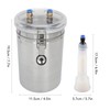 Manual Milking Machine 2L Capacity Effort Saving Operation Stainless Steel