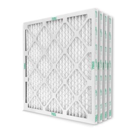 Mann+Hummel 16x20x1 MERV 8 Pleated HVAC AC Furnace Air Filters. 4 Pack. (Exact Size: 15.5 x 19.5 x 0.75 Inches)