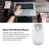 Wireless Bluetooth Mouse 3 DPI Adjustment Rechargeable Silent Portable Wireless