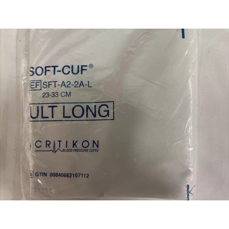 GE CRITIKON- SFT-A2-2A-L Soft-Cuf Adult Long Cuff 23-33cm - Lot
