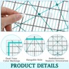 5 Square Quilting Rulers, Acrylic Quilting Templates (12.5", 10", 8",