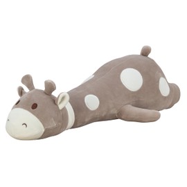 Lifestyle & More Baby Plush Toy Giraffe Lying Down Made of Super Soft Spandex Plush Height 16 cm Length 50 cm