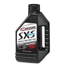 Maxima 40-45916-12CS SXS Synthetic Front Drive Fluid 16 oz Bottle, Case of 12