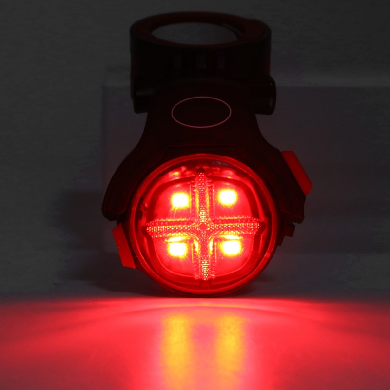 Bike Induction Taillight USB Rechargeable Waterproof Warning LED Rear Lights