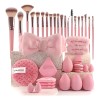 Kit Profesional De Maquillaje 41 Piezas, Brochas Vzswnk $