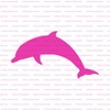 Dolphin Stencil - Reusable Stencils for Painting - Mylar Stencil