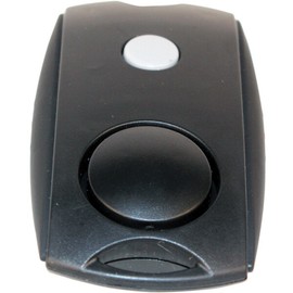 Safety Technology Personal Attack Safety Security Alarm Key Chain Flashlight, Belt Clip Blk Mini