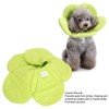 Pet Recovery Collar Adjustable Lightweight Prevent Licking Sunflower Shape Cute