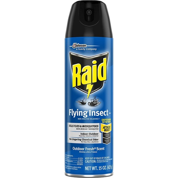 Raid Flying Insect Killer, 15 OZ, 2-Pack