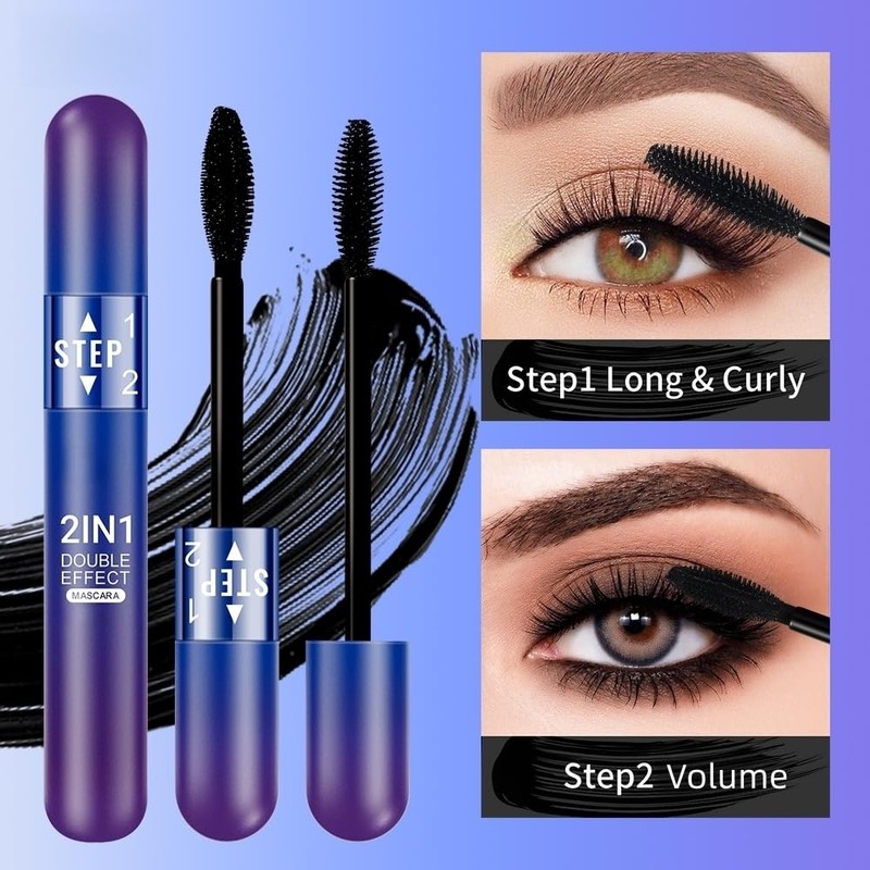 Waterproof 2 Stage Extending and Volumizing Tubing Mascara Mascara No