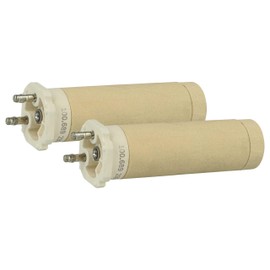 vhbw 2 x Heating Element Compatible with Leister Triac S Hot Air Welding Gun - Ceramic Heating Core, 3.1 x 10.2 cm
