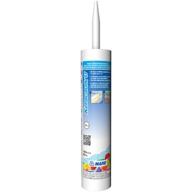 Mapei Keracaulk U Premium, Paintable, Unsanded, Siliconized Acrylic Caulk, Expertly Formulated to Match Grout Colors, 10 oz., 5220 Eggshell- Unsanded