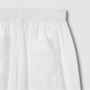 JAJU/JAJU Women's Square-textured Easy Banding Pants_White