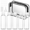 60ML Travel Bottles for Toiletries, 12PCS Clear Plastic Travel Bottle