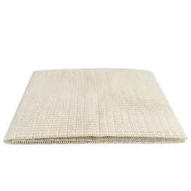 Cigrubo Pack of 2 Carpet Stoppers, Non-Slip Mats for Carpet, Cuttable Carpet Underlay, Non-Slip Carpet Underlay, Non-Slip Carpet Underlays Non-Slip (White, 70 x 140 cm)