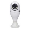 Wireless Light Bulb Camera 360 Degree Auto Tracking Recording 2