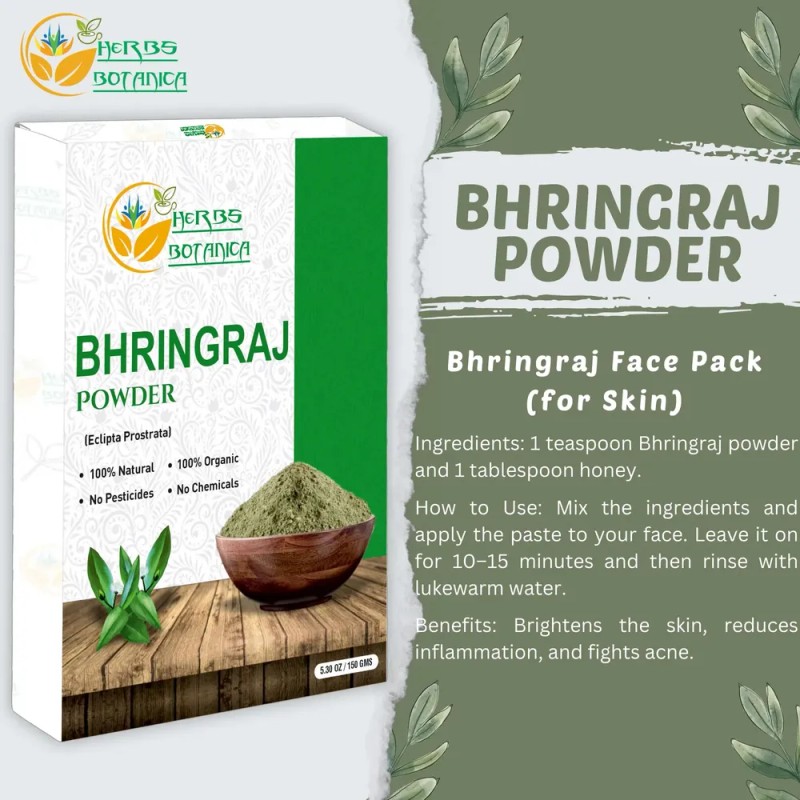 Polvo Nutritivo Para El Cabello Herbs Botanica Bhringraj Org