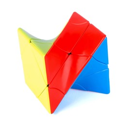 Svetilnikya 3×3 Twist Cube 3x3 Stickerelss Speed Cube Puzzle Cube Colourful