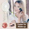 Mudder Rhinestone Handheld Fan Crystal Bling Mini Personal Fan Glitter