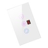 Tuya WiFi Intelligent Touched Screen Fan Light Switch Speed Adjustable