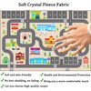 Kids Rug Play Mat for Toy Cars,City Life Road Traffic
