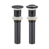 Bathroom Sink Drain Pop Up without Overflow Vessel Sink Lavatory