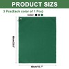 PATIKIL 24"x16" Microfiber Golf Towel, 3 Pack Tri-Fold Golf Towels