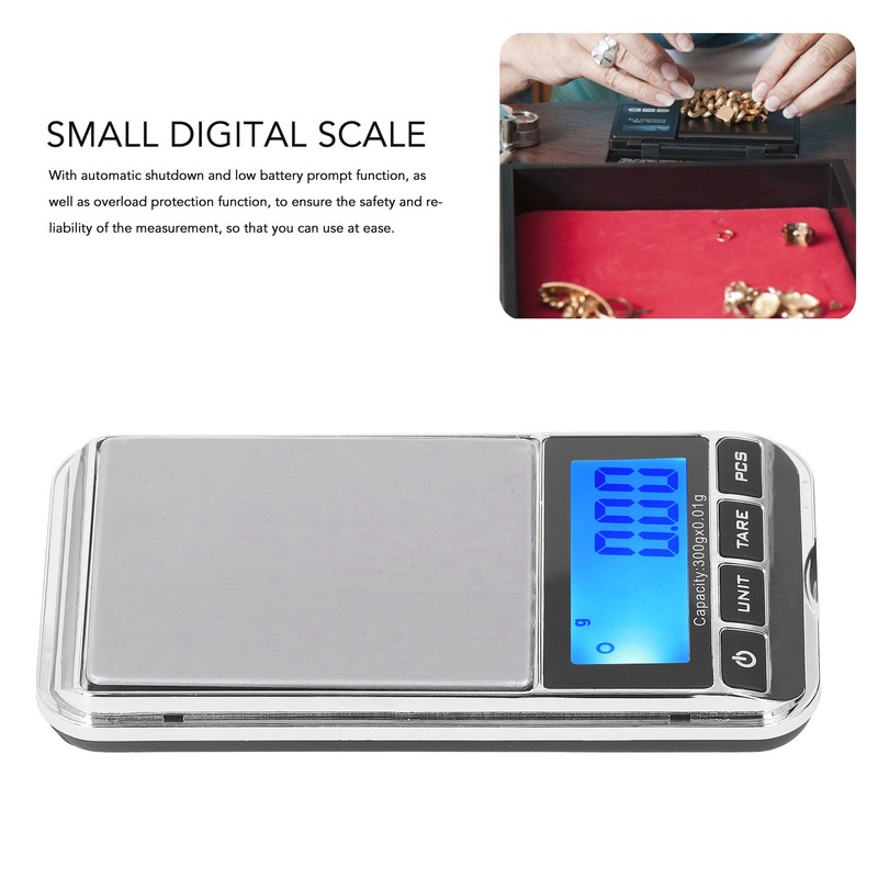 Digital Pocket Scale High Accuracy Portable Safe Reliable Mini Pocket