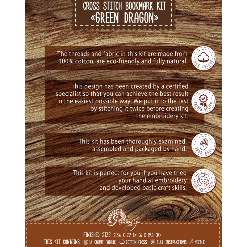 Povitrulya Counted Cross Stitch Kit - DIY Kits for Adult