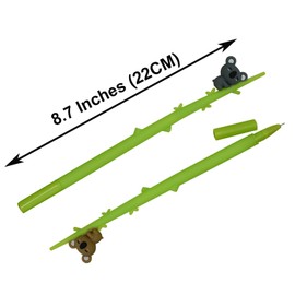 Maydahui 9 PCS Tree Climbing Koala Rollerball Pen Cute Cartoon Animal Pens Soft Silicone Black Ink for Party Office School Stationery Supplies