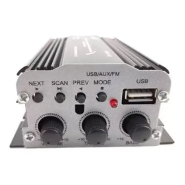 DXR Amplificador Mini 2 Canales 800w Pmpo Fm Usb Aux