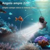 Fotocamera Fish Finder, telecamera da pesca subacquea da 5000 mAh