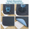 FTISSLY 2 PCS Absorbent Incontinence Chair Pads Seat Protector Pads