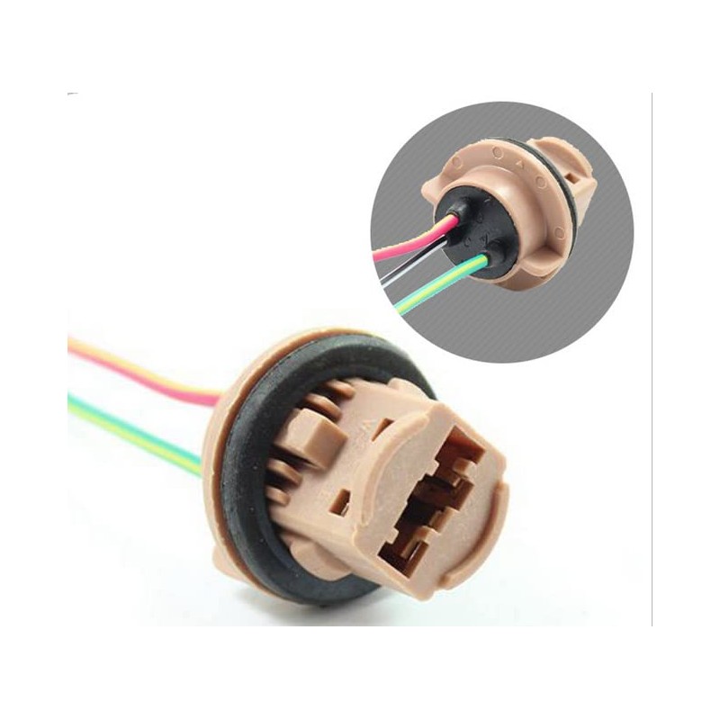 Pack of 2 Car 3157 T20 Lamp Holder Socket Repair