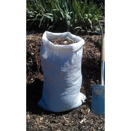 Woven Polypropylene Rubble Sacks Bags - Builder Heavy Duty Rubble Sacks- 80cm x 50cm, 25kg, Extra Strong Rubble Sacks for Garden, DIY, and Construction Waste- Large PP Rubble Sacks Reusable (5 Sacks)