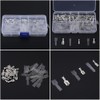 Bestgle 120pcs Male Female Spade Connector Wire Crimp Terminal Block