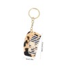 Outanaya 2Pcs Comb Keychains Wide Tooth Comb Keyring Portable Compact