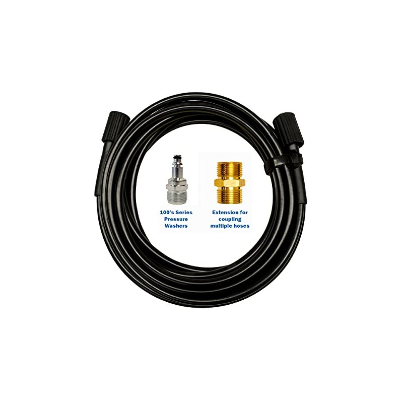 Blue Clean 25' Replace/Extension Pressure Washer Super Soft Hose PW9091H