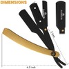 Cut-Throat Razor Straight Edge – Professional Stainless Steel Barber Razor