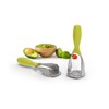 Prepara 10 Inch Avocado Flip Masher, Green
