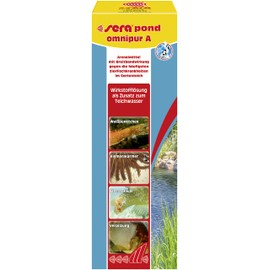 sera pond omnipur A 250 ml - Wasseraufbereiter gegen die häufigsten Teichzierfischkrankheiten