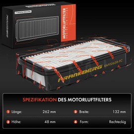 Frankberg 1 x Air Filter Insert Diesel Compatible with Accent III MC Accent III Notchback MC Rio II JB Rio II Notchback JB Replace# 28113-1G100
