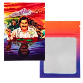 Mylar Ziplock Bags Made of Aluminium (Pack of 100, 70 x 100 mm, Netsplif Design) - Resealable & Airtight Baggys Bags for Filling - Zip Bags Reusable for Storage