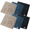 Tabarat Towel Handkerchief, Imabari, Individually Packaged, 6 Pieces, Handkerchief, Gift,